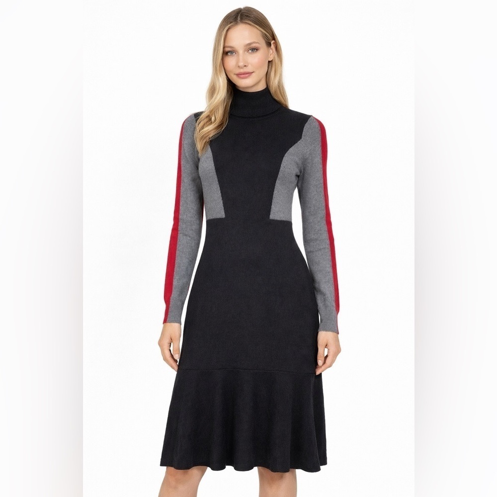 Summer & Sage Gray Sweater Dress
